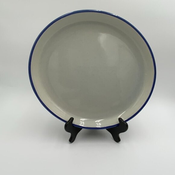 Franciscan Dinnerware Dutch Weave Blue Made in USA 32 Serving Platter